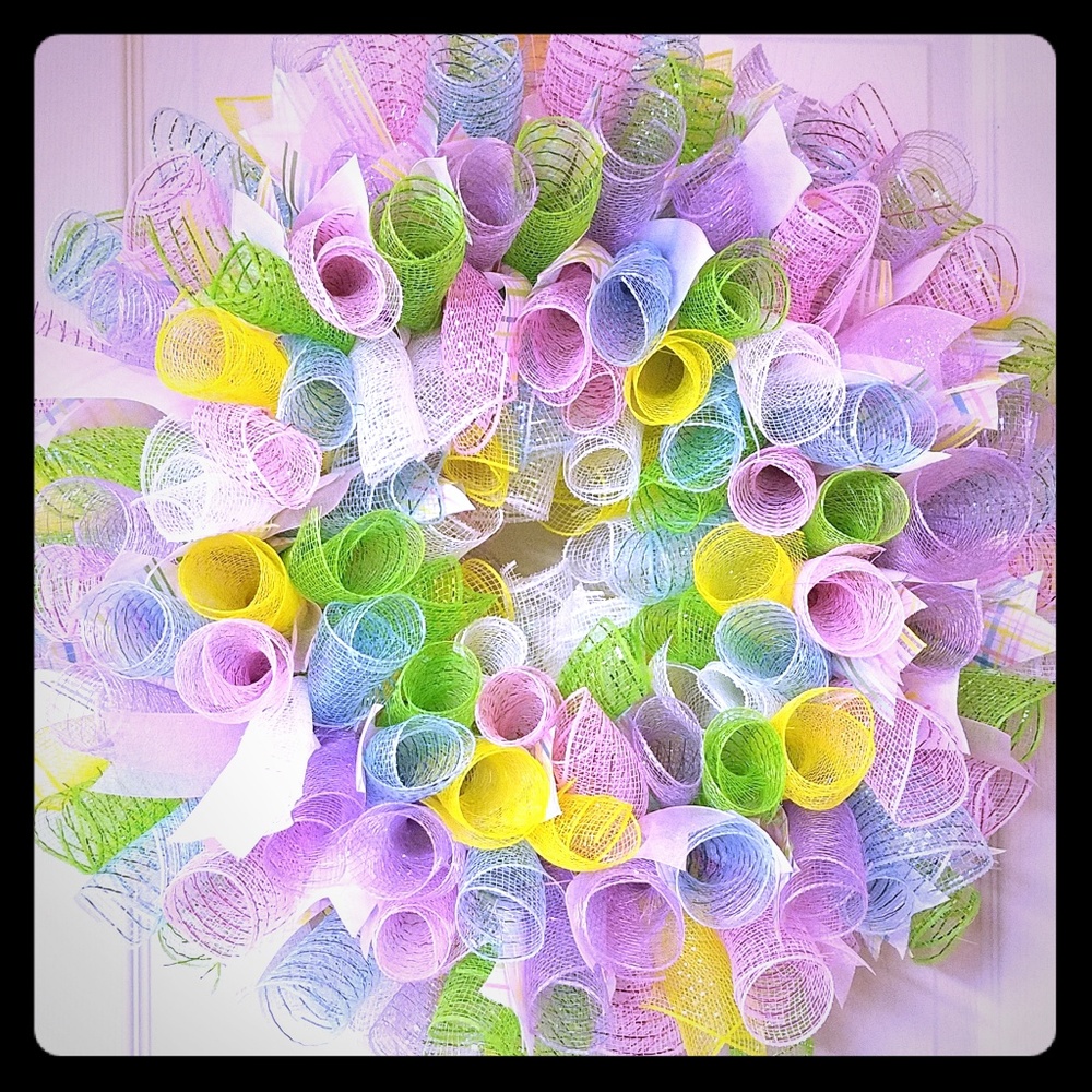 Deco Mesh Wreath
